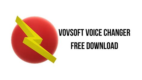 VovSoft Voice Changer 